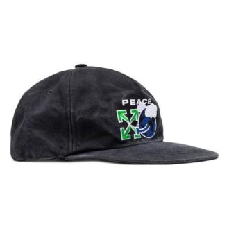 Șapcă de baseball brodată unisex, neagră