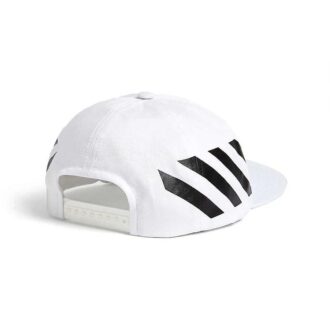 Șapcă de baseball Off-White pentru bărbați, cu dungi albe
