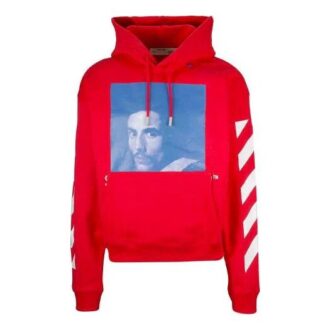 c/o Virgil Abloh Pulover roșu pentru bărbați