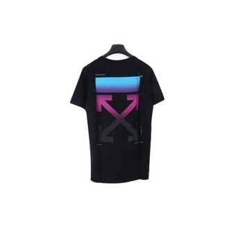 C/O VIRGIL OW Tricou cu mânecă scurtă și efect de gradient în pantaloni scurți