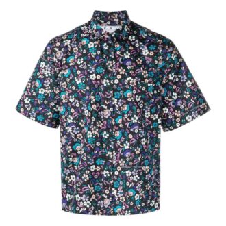 Cămășă de vară din bumbac SS23 Flowers