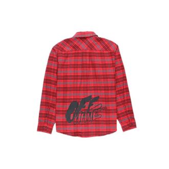 Cămășă din bumbac cu model „Roșu Negru”