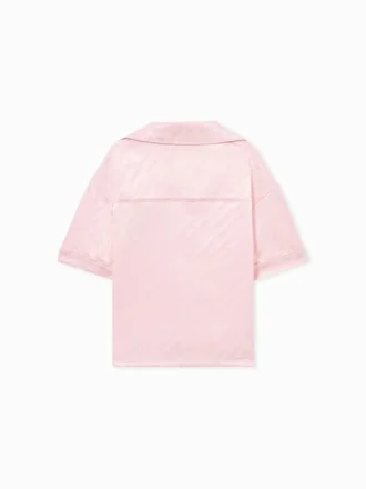 Cămășă din satin jacquard Off