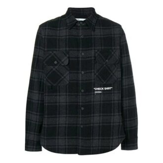 Cămașă basic din flanelă, largă, în carouri, negru-gri