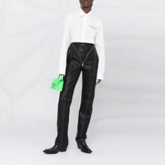 Cămașă cu mâneci lungi Off-White SS21 Alb