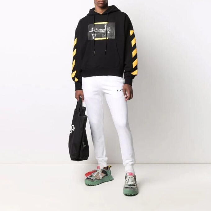 FW21 Pictură Imprimare Unisex Negru