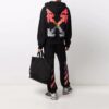 FW21 Tricou sport pentru bărbați cu imprimeu logo Melting Arrow, negru