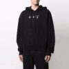 FW21 Tricou sport pentru bărbați cu imprimeu logo Melting Arrow, negru