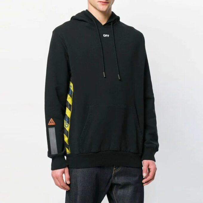 Galben lateral Unisex Negru