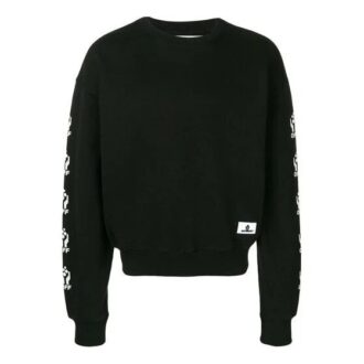 Hands Over Cotton Sports Fleece Bărbați Negru