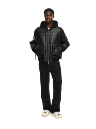 Hanorac bomber cu glugă Book Fleece