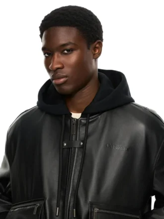 Hanorac bomber cu glugă Book Fleece