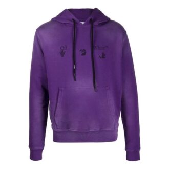 Hanorac cu glugă FW20 Fade Logo Violet
