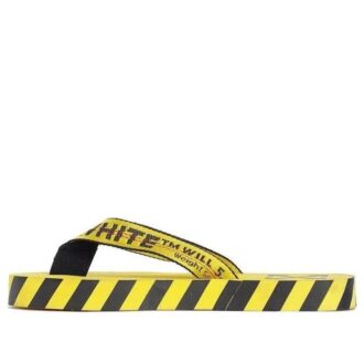 Șlapi „Graphic Print – Yellow”