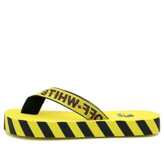 Șlapi „Graphic Print – Yellow”