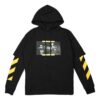 Off-White Bărbați FW21 Model pictură Caravaggio, croială largă, negru