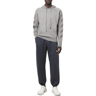 Off-White Bărbați FW22 Casual Imprimeu Gri Off-White Bărbați FW22 Casual Imprimeu Gri