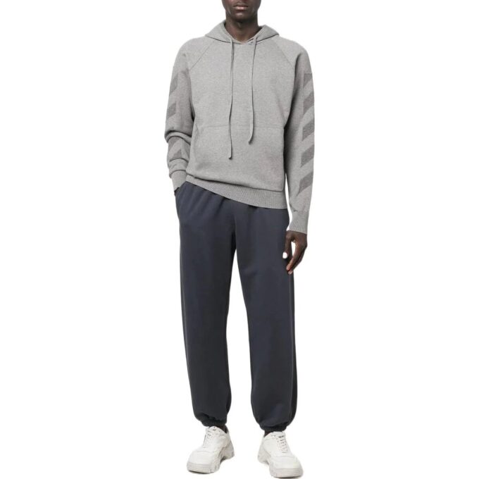 Off-White Bărbați FW22 Casual Imprimeu Gri