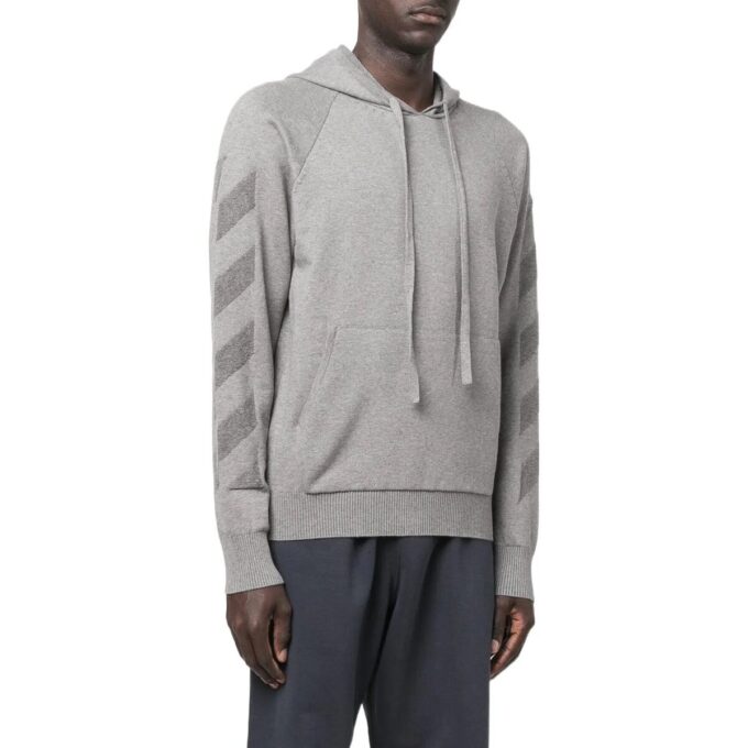 Off-White Bărbați FW22 Casual Imprimeu Gri