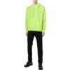Off-White Bărbați FW22 Tricou cu imprimeu logo Arrows, croială largă, verde-galben
