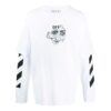 Off-White Bărbați Imprimare Sport Alb