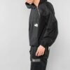 Off-White Bărbați Imprimeu cu model Fermoar Diagonal Croială largă Negru