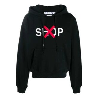 Off-White Bărbați Imprimeu Negru