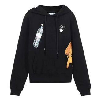 Off-White Bărbați Imprimeu Negru