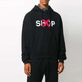 Off-White Bărbați Imprimeu Negru