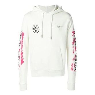 Off-White Bărbați Logo Alb