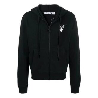 Off-White Bărbați Logo Negru