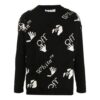 Off-White Bărbați Logo Negru