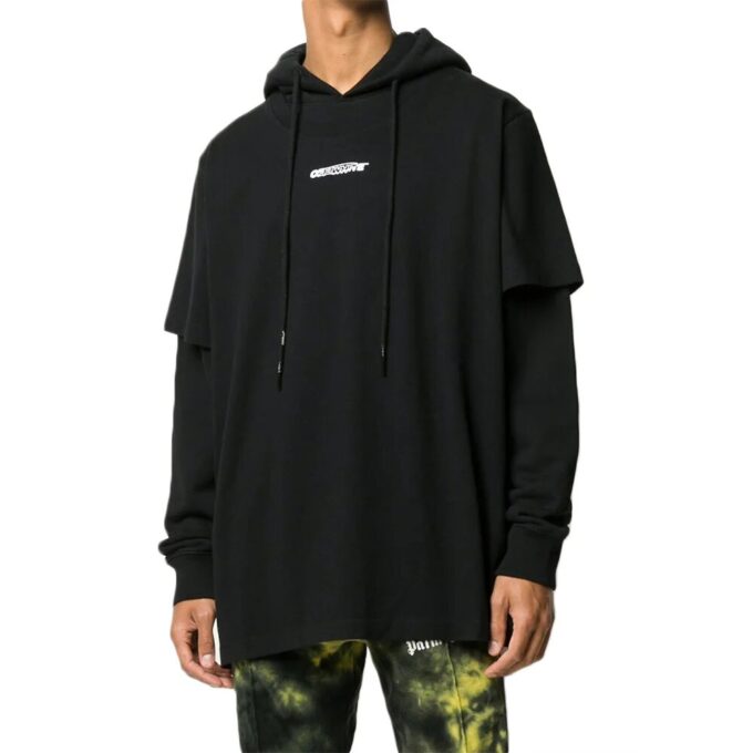 Off-White Bărbați logo Negru