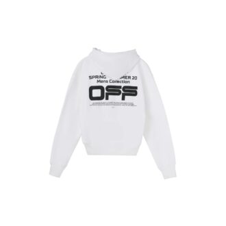Off-White Bărbați Logo ondulat cu slogan imprimat