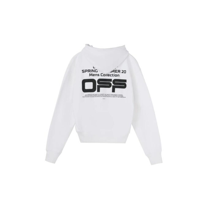 Off-White Bărbați Logo ondulat cu slogan imprimat