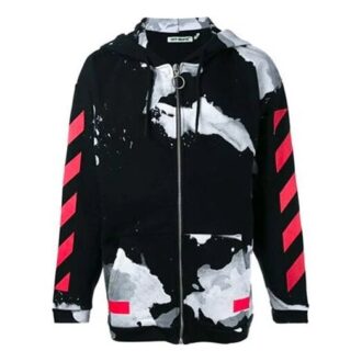 Off-White Bărbați Loose Fit Negru