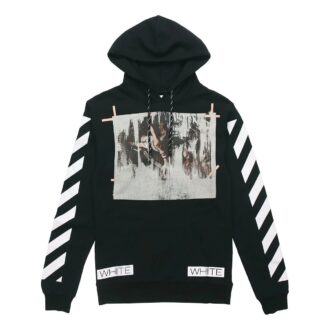Off-White Bărbați Painting Stripe Negru