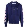 Off-White Bărbați SS21 Casual cu fermoar, versiune standard, albastru