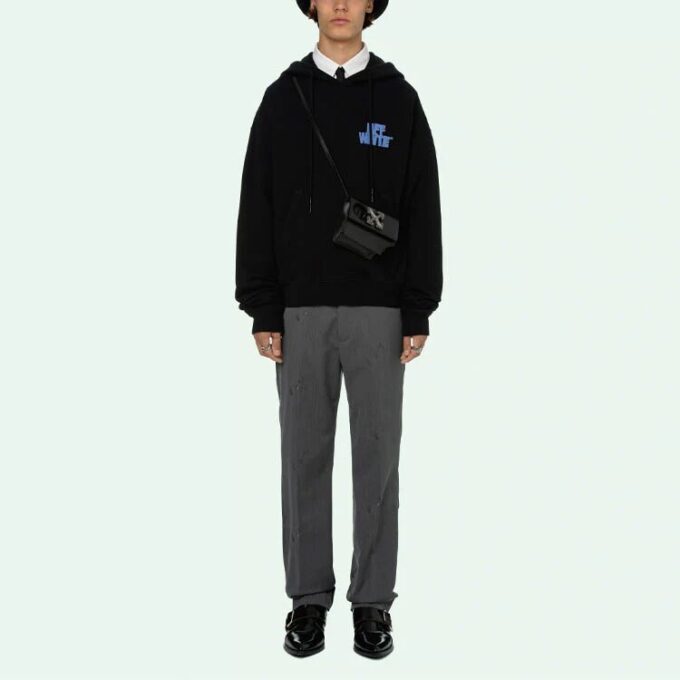 Off-White Bărbați SS21 Imprimare cu litere Negru