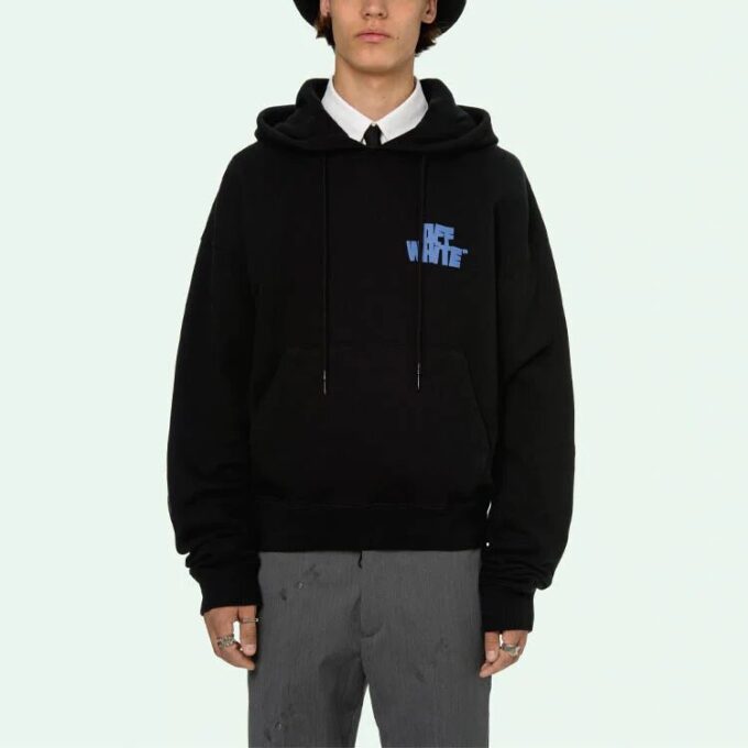 Off-White Bărbați SS21 Imprimare cu litere Negru