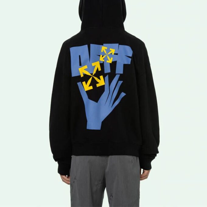 Off-White Bărbați SS21 Imprimare cu litere Negru