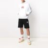Off-White Bărbați SS21 Imprimare Graffiti Logo Alb