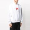 Off-White Bărbați SS21 Imprimare Graffiti Logo Alb
