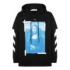 Off-White Bărbați SS21 Imprimare Mona Lisa Negru