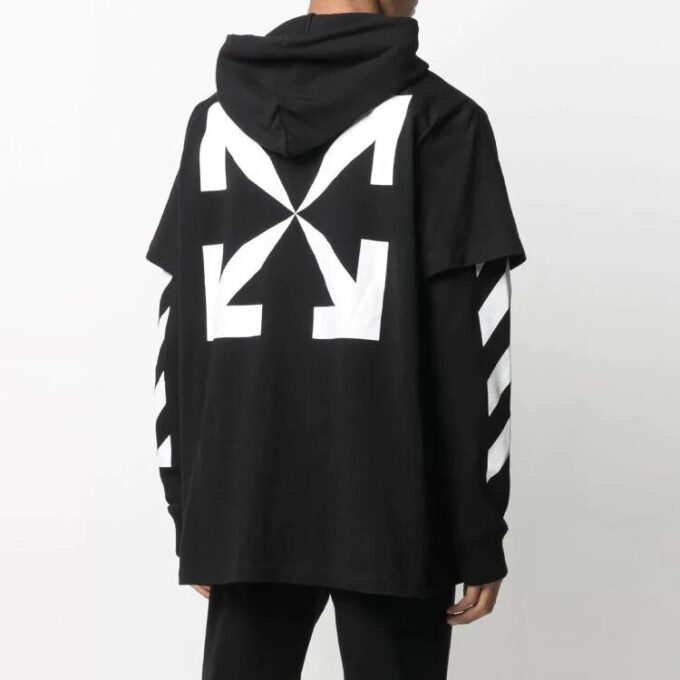 Off-White Bărbați SS21 Imprimare Mona Lisa Negru