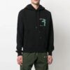 Off-White Bărbați SS21 Imprimat Croială largă Negru
