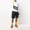 Off-White Bărbați SS21 Logo cu șnur Alb