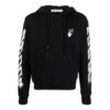 Off-White Bărbați SS21 Logo imprimat Negru