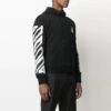 Off-White Bărbați SS21 Logo imprimat Negru