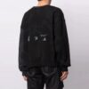 Off-White Bărbați SS21 Logo imprimat Negru